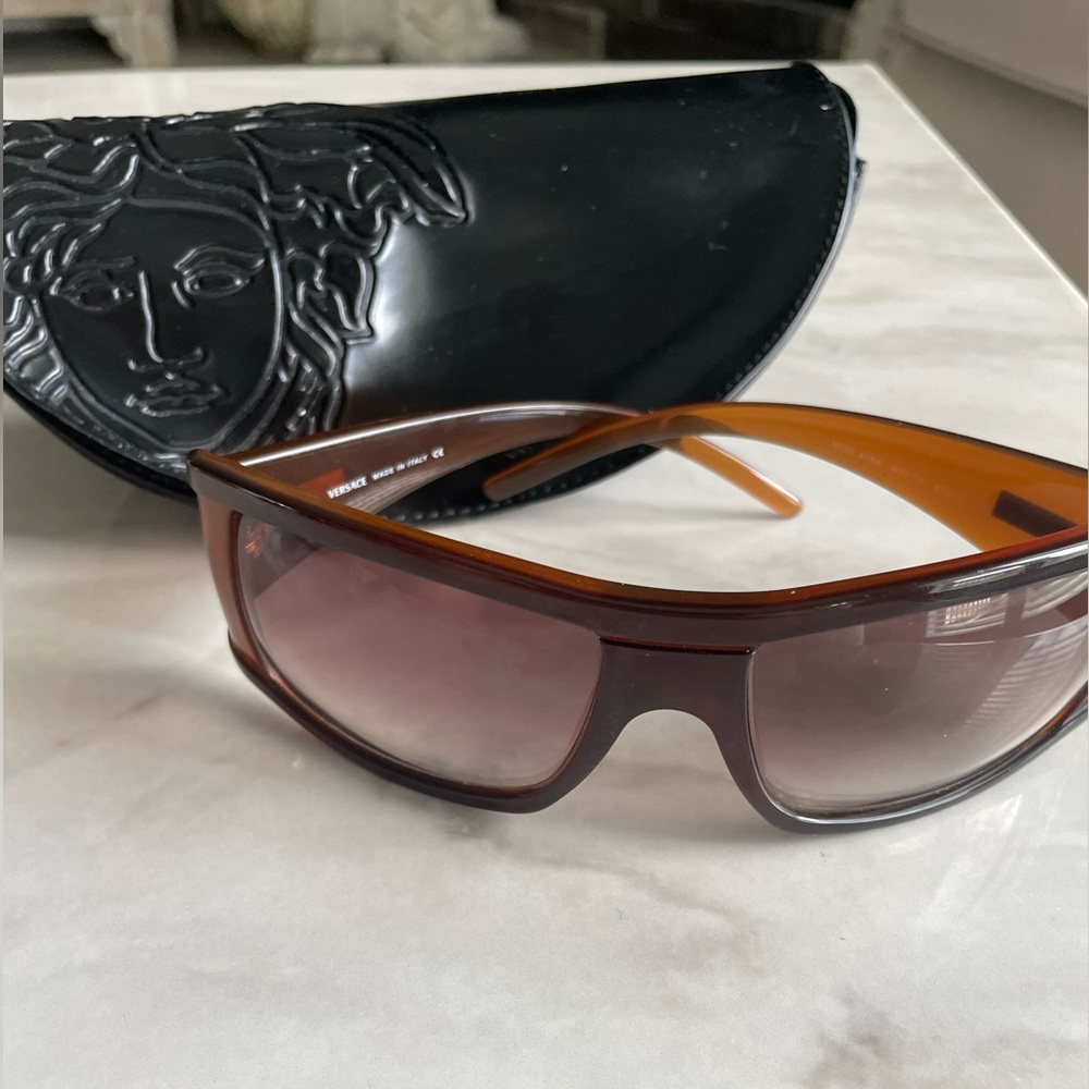 Authentic Versace Sunglasses With Case - image 8